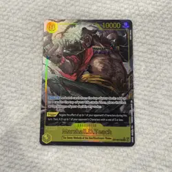 Marshall.D.Teach OP16-119 (SEC Alternate Art) - One Piece The Time of Battle - Image 1