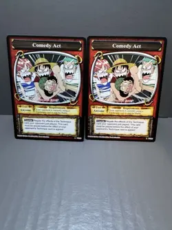 One Piece CCG - The Quest Begins Comedy Act - Lot Of 2 LP TE026 - Image 1