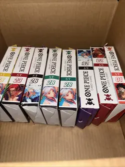 ONE PIECE TCG STARTER DECK ST 1, 2x 23, 2 X 26, 3 X 28 , Lot Of 8 Read Disc - Image 1