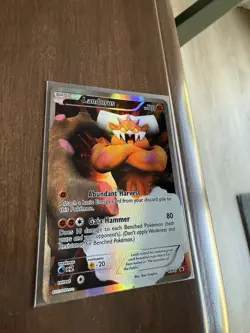 Landorus BW43 Pokemon TCG Black Star Black & White Promo Full Art Holo Card LP - Image 4