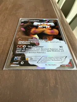 Landorus BW43 Pokemon TCG Black Star Black & White Promo Full Art Holo Card LP - Image 5