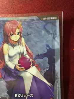 Gundam Card Game Promo EXRP-002 "EX Resource" Lacus Clyne - Deck Holder Bonus - Image 2