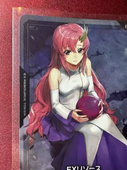 Gundam Card Game Promo EXRP-002 "EX Resource" Lacus Clyne - Deck Holder Bonus - Image 3