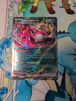 Fezandipiti EX Shrouded Fable Holo Double Rare Pokemon TCG Card 038/064 - Image 1