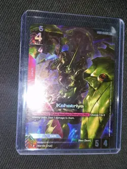Gundam Card Game Foil Kshatriya (GD01-044) (LR+) - Newtype Rising - Image 2