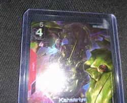 Gundam Card Game Foil Kshatriya (GD01-044) (LR+) - Newtype Rising - Image 3