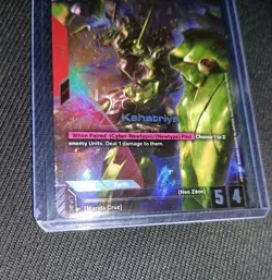 Gundam Card Game Foil Kshatriya (GD01-044) (LR+) - Newtype Rising - Image 4