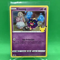 Cosmog Holo Rare Celebrations 013/025 Pokemon Trading Card TCG - Image 1