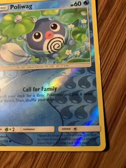 Poliwag - 37/214 - Common - Reverse Holo Pokemon Card Unbroken Bonds 2019 - Image 3