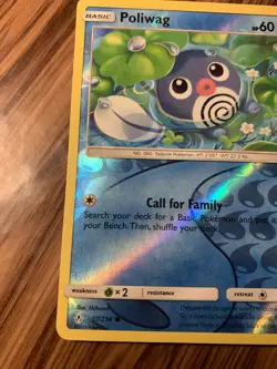 Poliwag - 37/214 - Common - Reverse Holo Pokemon Card Unbroken Bonds 2019 - Image 4