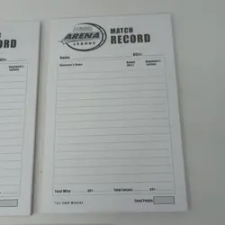 Lot Of 3X Magic The Gathering Arena League 2003 Match Record Pads MTG - Image 3