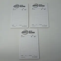 Lot Of 3X Magic The Gathering Arena League 2003 Match Record Pads MTG - Image 1
