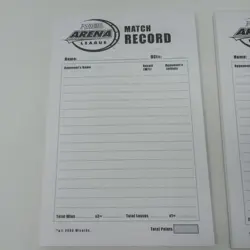 Lot Of 3X Magic The Gathering Arena League 2003 Match Record Pads MTG - Image 2
