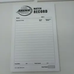 Lot Of 3X Magic The Gathering Arena League 2003 Match Record Pads MTG - Image 4