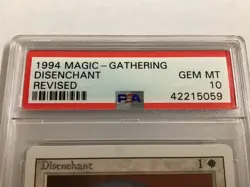 MTG Revised DISENCHANT PSA 10 (5059) Graded Power - Image 3
