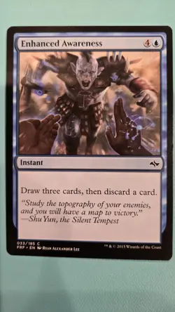 Enhanced Awareness - Fate Reforged #033/185 MTG Magic The Gathering - Image 1