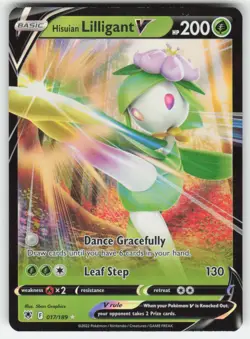 Pokemon TCG Astral Radiance #017/189 Lilligant V NM - Image 1