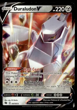 Pokemon TCG Champions Path #047/073 Duraludon V - Image 1