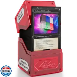 Quiver Time 360° Modular Nexus DeckBlock - Durable Stackable MTG Deck Box for - Image 1