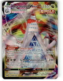 Pokemon TCG Crown Zenith #104/159 Duraludon VMAX NM - Image 1