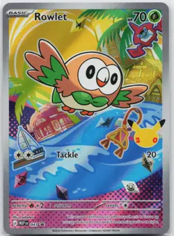 Rowlet Promo ME: Mega Evolution Promo 043 Pokemon TCG - Image 1