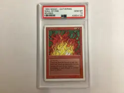 MTG Revised WALL OF FIRE PSA 10 (4165) Graded Power - Image 1