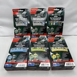 Pokemon TCG ex Battle Deck Lot Tapu Koko Houndoom Greninja Melmetal Iron Leaves - Image 2