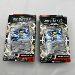 Pokemon TCG ex Battle Deck Lot Tapu Koko Houndoom Greninja Melmetal Iron Leaves - Image 3