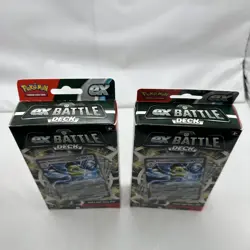 Pokemon TCG ex Battle Deck Lot Tapu Koko Houndoom Greninja Melmetal Iron Leaves - Image 4