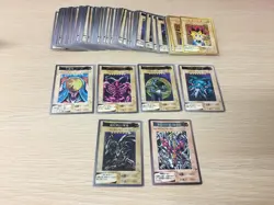 Yu-Gi-Oh! Japanese Bandai Yugioh cards 97 lot near complete FOIL TA2 red eyes - Image 1