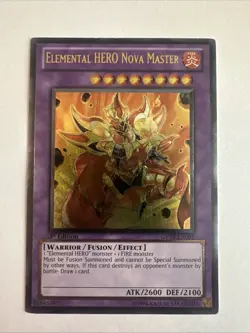 Yugioh! MP Elemental HERO Nova Master - GENF-EN093 - Ultimate Rare - 1st LP - Image 1