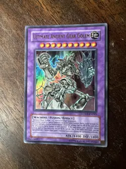 Ultimate Ancient Gear Golem LODT-EN043 Light of Destruction 1st Edition - Image 1