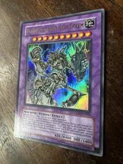 Ultimate Ancient Gear Golem LODT-EN043 Light of Destruction 1st Edition - Image 2