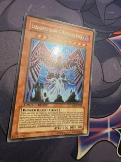 Yugioh Earthbound Immortal Wiraqocha Rasca CT06-EN004 Secret Rare LP - Image 2
