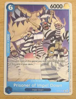 One Piece Prisoner of Impel Down OP16-042 The Time of Battle Foil - English - Image 1