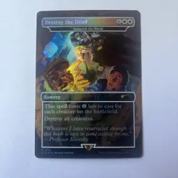 Destroy The Dead Mtg Nm Evil Dead Foil Vanquish The Horde - Image 1