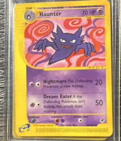 Pokemon Haunter Regular Uncommon 080/165 Expedition Base Set 70 HP Stage 1 Card - Image 1
