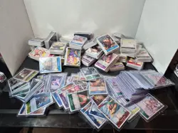 One Piece tcg Card Game 100 Cards Collection Mixed Lot w/ 10 FOILS Included - Image 1