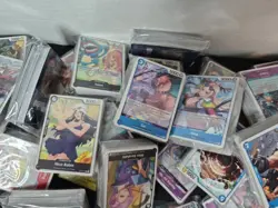 One Piece tcg Card Game 100 Cards Collection Mixed Lot w/ 10 FOILS Included - Image 5