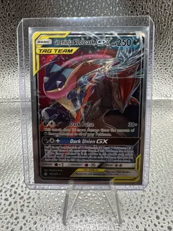 Pokemon TCG Greninja & Zoroark GX Holo Ultra Rare Card Unbroken Bonds 107/214 NM - Image 1