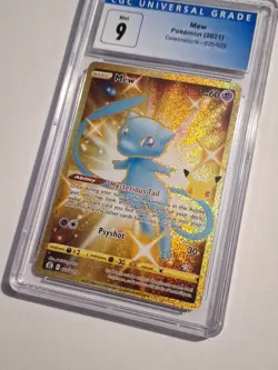 Shiny Mew Holo Secret Celebrations Card 025/025 CGC Mint 9 - Image 1