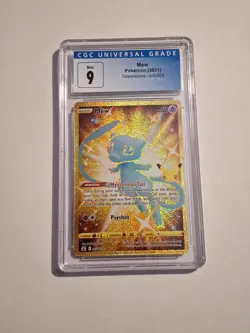 Shiny Mew Holo Secret Celebrations Card 025/025 CGC Mint 9 - Image 2