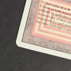 Plateau Revised Edition Regular LP Dual Land Magic The Gathering MTG Ships FAST - Image 4