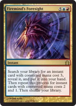 Firemind's Foresight - LP Foil R : Return to Ravnica - Image 1