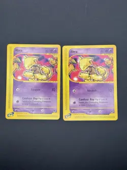 Pokemon Kadabra 84/165 & Abra 93/165 TCG Expedition Card Set Of 4 - Image 4