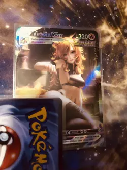 Flareon Pokemon Anime Waifu Sexy Doujin ACG Custom Trainer Art card - Image 1