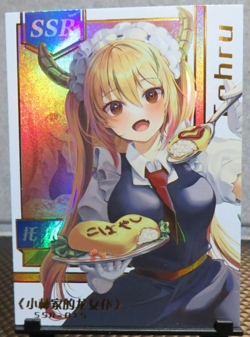Tohru SSR Holo Foil Goddess Story Card Miss Kobayashi's Dragon Maid NM CCG Anime - Image 1
