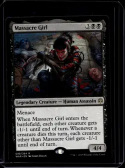 Magic the Gathering Massacre Girl War of the Spark MTG - Image 1