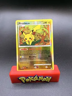 Pikachu 94/123 Reverse Holo 2007 Mysterious Treasures Pokemon Card LP/MP - Image 1