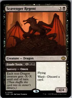 Scavenger Regent Exude Toxin - Tarkir: Dragonstorm TDM - 0090 - MTG Magic - Image 1
